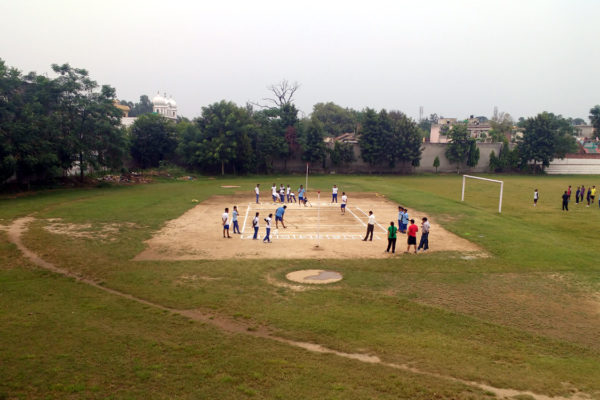 Maintaining Kabaddi Ground
